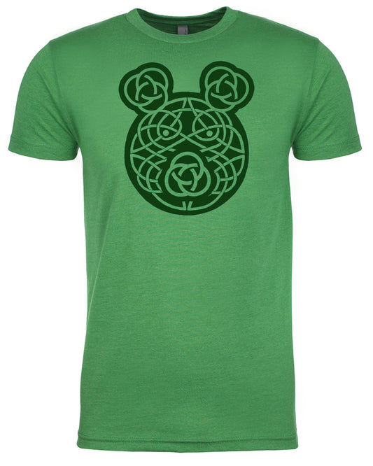 Celtic Bear - Kelly Green