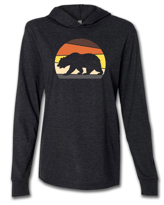Sunset Bear Lightweight Hoodie